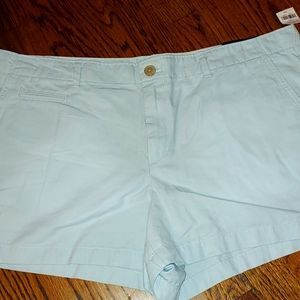 Light Pale Robin blue shorts